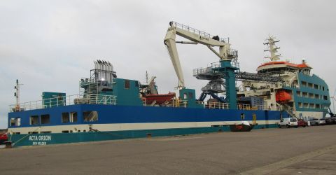 ACTA ORION in IJmuiden, 5 dec 2022