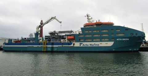 ACTA ORION in IJmuiden, 21 dec 2022