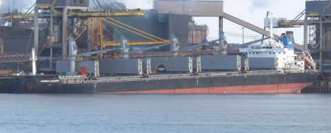 AMBER LAGOON in IJmuiden, 6 feb 2023