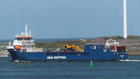 ABIS DUISBURG in IJmuiden, 10 jul 2015