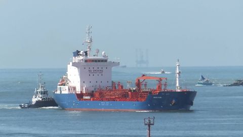 AMUR STAR in IJmuiden, 5 aug 2015