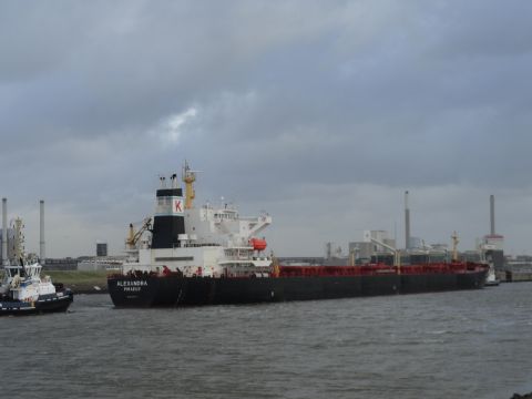 Alexandra in IJmuiden, 12 jan 2012