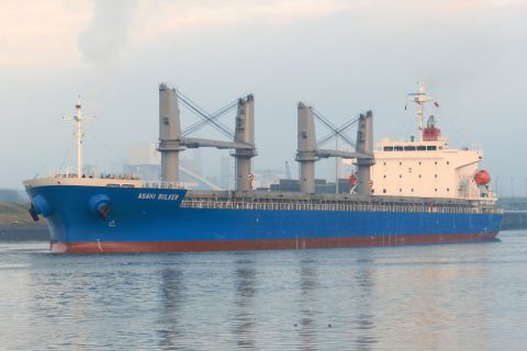 Asahi Bulker in IJmuiden, 2 dec 2012