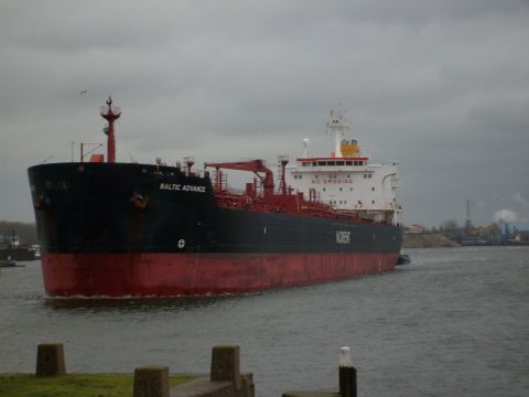 Baltic Advance in IJmuiden, 12 dec 2014