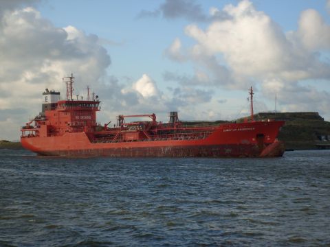 Christian Essberger in IJmuiden, 30 dec 2014