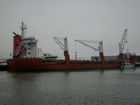 Edamgracht in IJmuiden, 7 dec 2012
