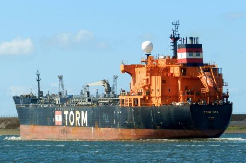 TORM VITA in IJmuiden, 28 aug 2015