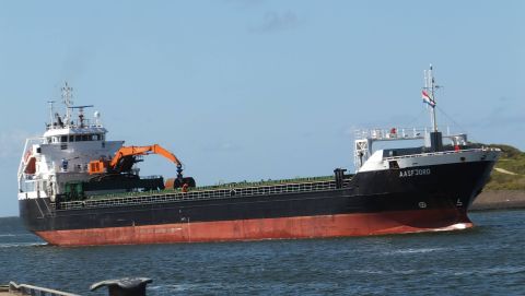 AASFJORD in IJmuiden, 28 aug 2015