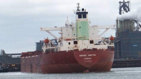 Berge Arctic in IJmuiden, 1 sep 2015