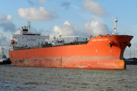High Mercury in IJmuiden, 13 dec 2012