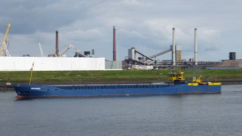 AMANDA in IJmuiden, 28 sep 2015