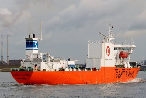 TRANS DANIA in IJmuiden, 20 okt 2015