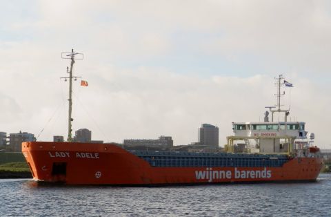 LADY ADELE in IJmuiden, 12 nov 2015