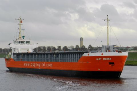 LADY MENNA in IJmuiden, 12 nov 2015