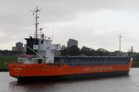 LADY MENNA in IJmuiden, 12 nov 2015