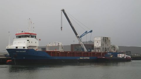 ABIS BILBAO in IJmuiden, 4 jan 2016