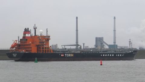 TORM LOTTE in IJmuiden, 5 jan 2016