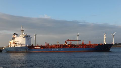 AMUR STAR in IJmuiden, 8 jan 2016
