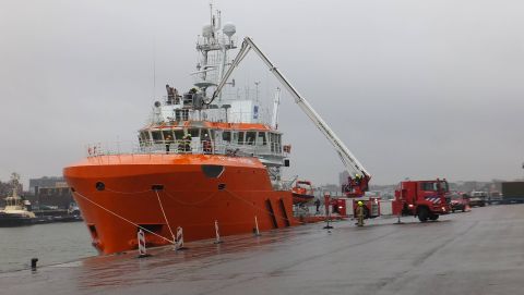Brandweeroefening Op Cygnus Sentinel