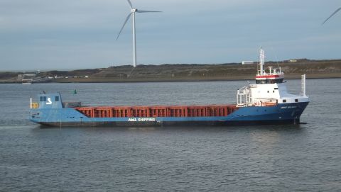 ABIS BILBAO in IJmuiden, 19 jan 2016