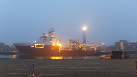 FUGRO SALTIRE in IJmuiden, 21 jan 2016