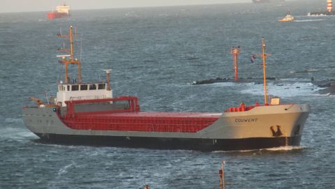 Douwent in IJmuiden, 28 jan 2016