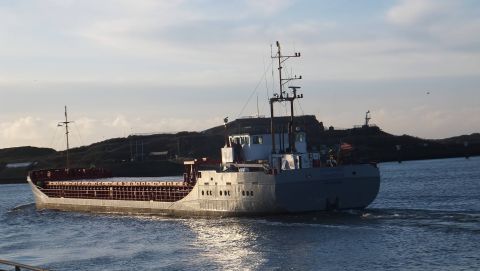 Douwent in IJmuiden, 19 feb 2016