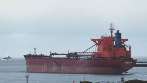 Yeoman Bridge in IJmuiden, 3 mrt 2016