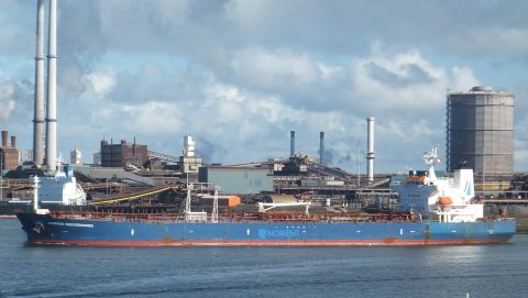 MINERVA MEDITERRANEA in IJmuiden, 7 mrt 2016