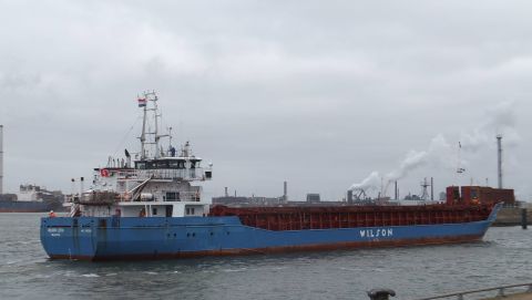 WILSON LEITH in IJmuiden, 19 mrt 2016