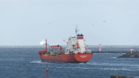 LADY DAHLIA in IJmuiden, 7 apr 2016