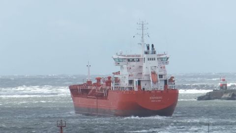 STENBERG in IJmuiden, 26 apr 2016