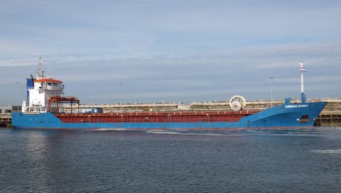 AMBER SPIRIT in IJmuiden, 2 mei 2016