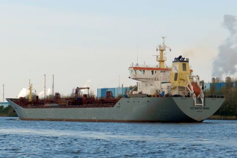 ATLANTIC WIND in IJmuiden, 4 mei 2016