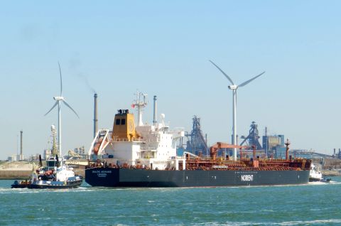 Baltic Advance in IJmuiden, 9 mei 2016