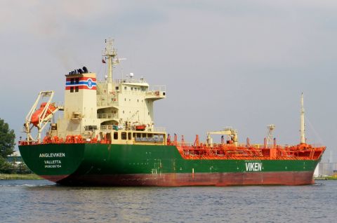 ANGLEVIKEN in IJmuiden, 26 mei 2016