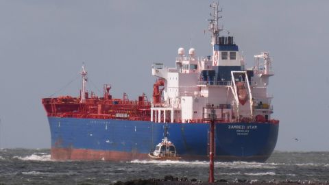 ZAMBEZI STAR in IJmuiden, 8 aug 2016