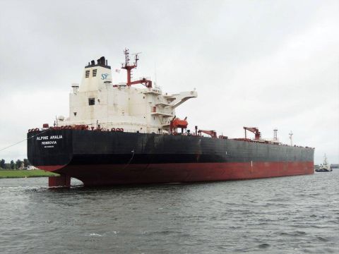ALPINE AMALIA in IJmuiden, 11 aug 2016