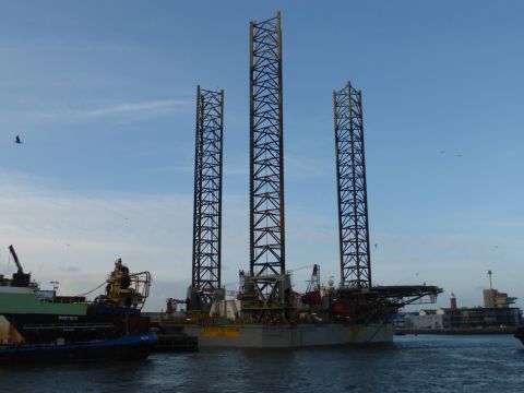 Atlantic Rotterdam in IJmuiden, 27 jan 2015