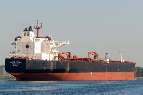 ALPINE AMALIA in IJmuiden, 14 sep 2016