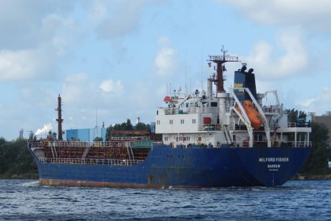 MILFORD FISHER in IJmuiden, 30 sep 2016