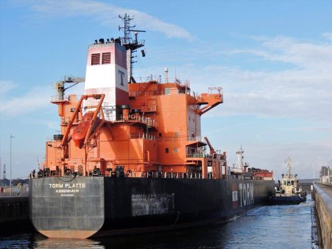 TORM PLATTE in IJmuiden, 1 okt 2016