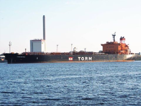 Torm Neches in IJmuiden, 16 okt 2016