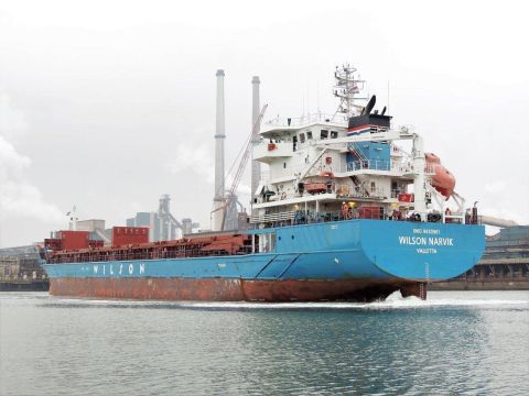 WILSON NARVIK in IJmuiden, 25 okt 2016