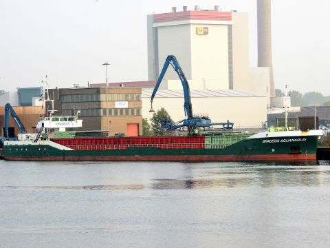AMADEUS AQUAMARIJN in IJmuiden, 26 okt 2016