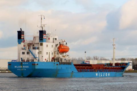 WILSON ROSS in IJmuiden, 7 nov 2016
