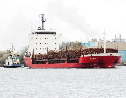 BEATA in IJmuiden, 7 nov 2016