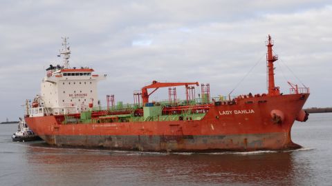LADY DAHLIA in IJmuiden, 3 dec 2016