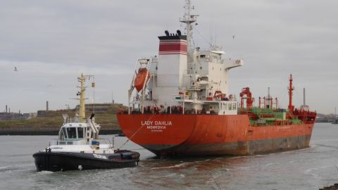 LADY DAHLIA in IJmuiden, 3 dec 2016