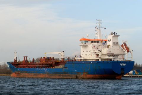 PATRAS in IJmuiden, 24 dec 2016